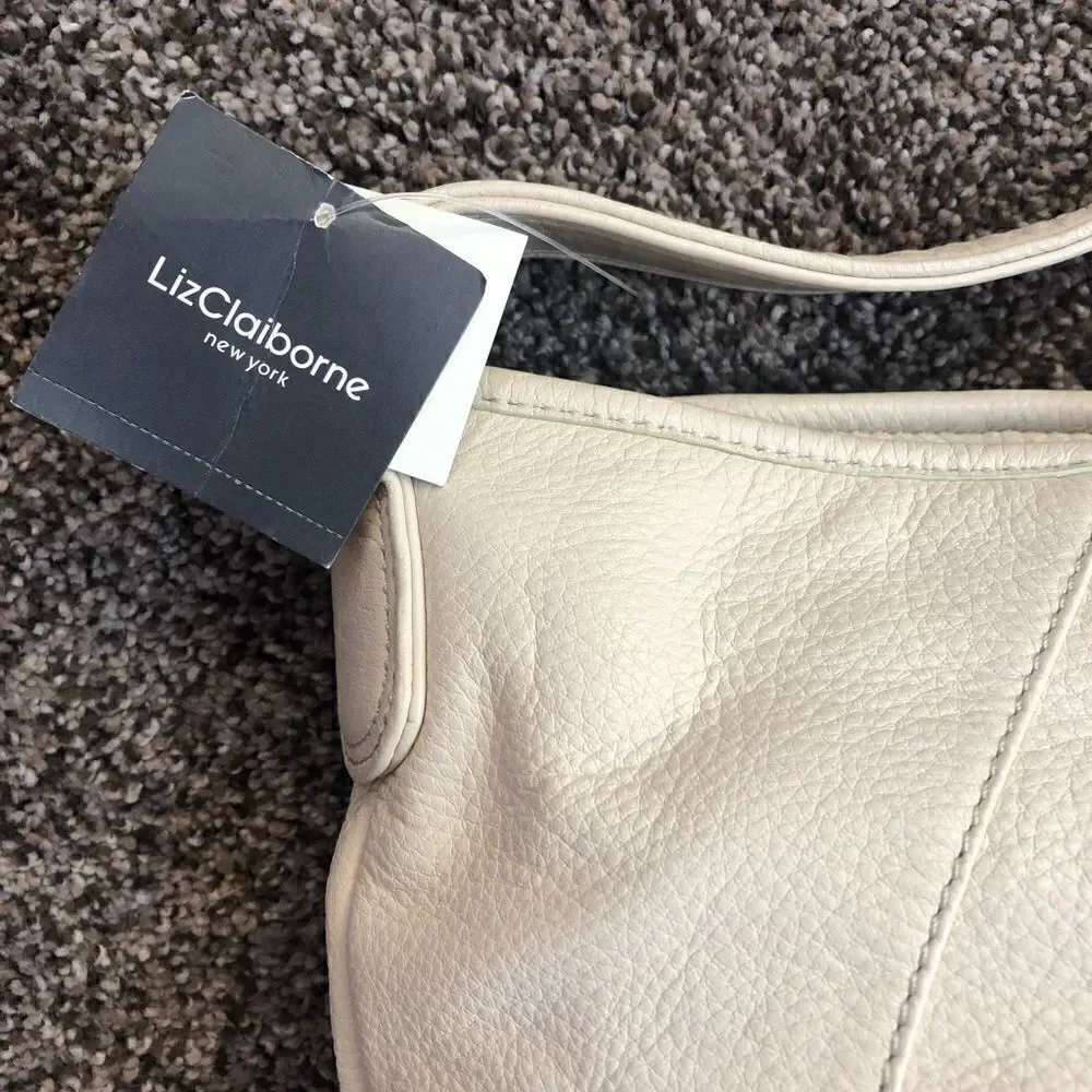 NWT Liz Claiborne Leather Hobo